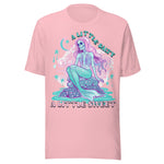 A Little Salty A Little Sweet Skeleton Mermaid - Unisex T-Shirt - Pink
