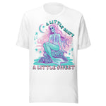 A Little Salty A Little Sweet Skeleton Mermaid - Unisex T-Shirt - White