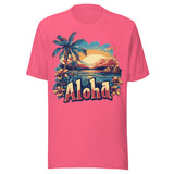 Aloha Summer Beach - Unisex T-Shirt - Pink