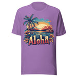Aloha Summer Beach - Unisex T-Shirt - Purple