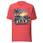 Aloha Summer Beach - Unisex T-Shirt - Red