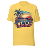 Aloha Summer Beach - Unisex T-Shirt - Yellow