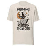 Banned Books Social Club - Unisex Halloween T-Shirt - Dust White