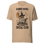 Banned Books Social Club - Unisex Halloween T-Shirt - Tan