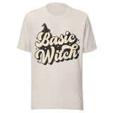 Basic Witch - Unisex Halloween T-Shirt - Dust White