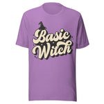 Basic Witch - Unisex Halloween T-Shirt - Purple