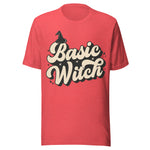 Basic Witch - Unisex Halloween T-Shirt - Red