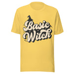 Basic Witch - Unisex Halloween T-Shirt - Yellow