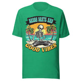 Beach Beats And Good Vibes - Unisex T-Shirt - Kelly Green