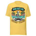 Beach Beats And Good Vibes - Unisex T-Shirt - Yellow