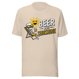 Beer And Sunshine - Unisex T-Shirt - Soft Cream
