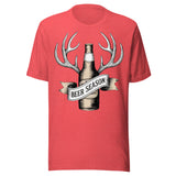 Beer Season - Unisex T-Shirt - Red