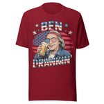 Ben Drankin' - Unisex T-Shirt - Cardinal Red