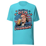 Ben Drankin' - Unisex T-Shirt - Turquoise Blue