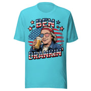 Ben Drankin' - Unisex T-Shirt - Turquoise Blue
