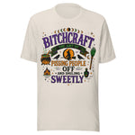Bitchcraft - Unisex Halloween T-Shirt - Dust White