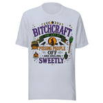 Bitchcraft - Unisex Halloween T-Shirt - Light Blue
