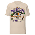 Bitchcraft - Unisex Halloween T-Shirt - Soft Cream