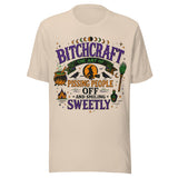 Bitchcraft - Unisex Halloween T-Shirt - Soft Cream