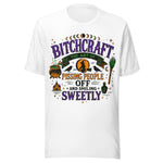 Bitchcraft - Unisex Halloween T-Shirt - White