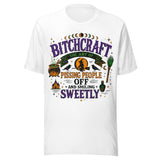 Bitchcraft - Unisex Halloween T-Shirt - White