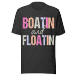 Boatin' and Floatin' - Unisex T-Shirt - Dark Gray