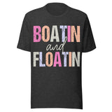 Boatin' and Floatin' - Unisex T-Shirt - Dark Gray