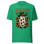 Boo Haw - Unisex Halloween T-Shirt - Kelly Green
