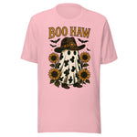 Boo Haw - Unisex Halloween T-Shirt - Pink