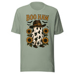Boo Haw - Unisex Halloween T-Shirt - Sage Green
