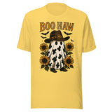 Boo Haw - Unisex Halloween T-Shirt - Yellow