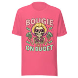 Bougie On A Budget - Unisex T-Shirt - Charity Pink