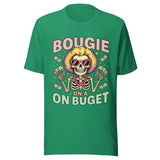 Bougie On A Budget - Unisex T-Shirt - Kelly Green
