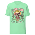 Bougie On A Budget - Unisex T-Shirt - Mint Green