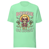 Bougie On A Budget - Unisex T-Shirt - Mint Green