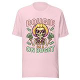 Bougie On A Budget - Unisex T-Shirt - Soft Pink