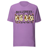 Bullsheet - Unisex Halloween T-Shirt - Purple