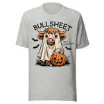 Bullsheet Heifer - Unisex Halloween T-Shirt - Athletic Gray