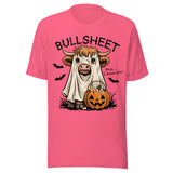 Bullsheet Heifer - Unisex Halloween T-Shirt - Charity Pink