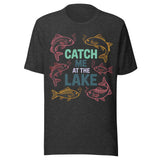 Catch Me At The Lake - Unisex T-Shirt - Dark Gray