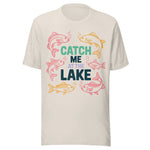 Catch Me At The Lake - Unisex T-Shirt - Dust White
