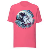 Catch Waves Not Feelings Beach Skeleton - Charity Pink