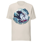 Catch Waves Not Feelings Beach Skeleton - Dust White