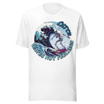 Catch Waves Not Feelings Beach Skeleton - White