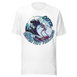 Catch Waves Not Feelings Beach Skeleton - White
