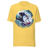 Catch Waves Not Feelings Beach Skeleton - Yellow