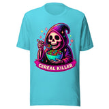 Cereal Killer - Unisex T-Shirt - Turquoise Blue