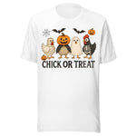 Chick Or Treat - Unisex Halloween T-Shirt - White
