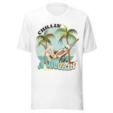 Chillin' Like A Villain Beach Skeleton - Unisex T-Shirt - White