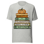 Classic Halloween Books - Unisex Halloween T-Shirt - Athletic Gray